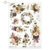 kwiaty, kwiatki, bukiet kwiatów, łąka, ogród, akwarela, akwarele, tapeta, motyw tapetowy, tło, tła, wianek, wianki, flowers, flower bouquet, meadow, garden, watercolour, wallpaper motif, background, wreath, Blumen